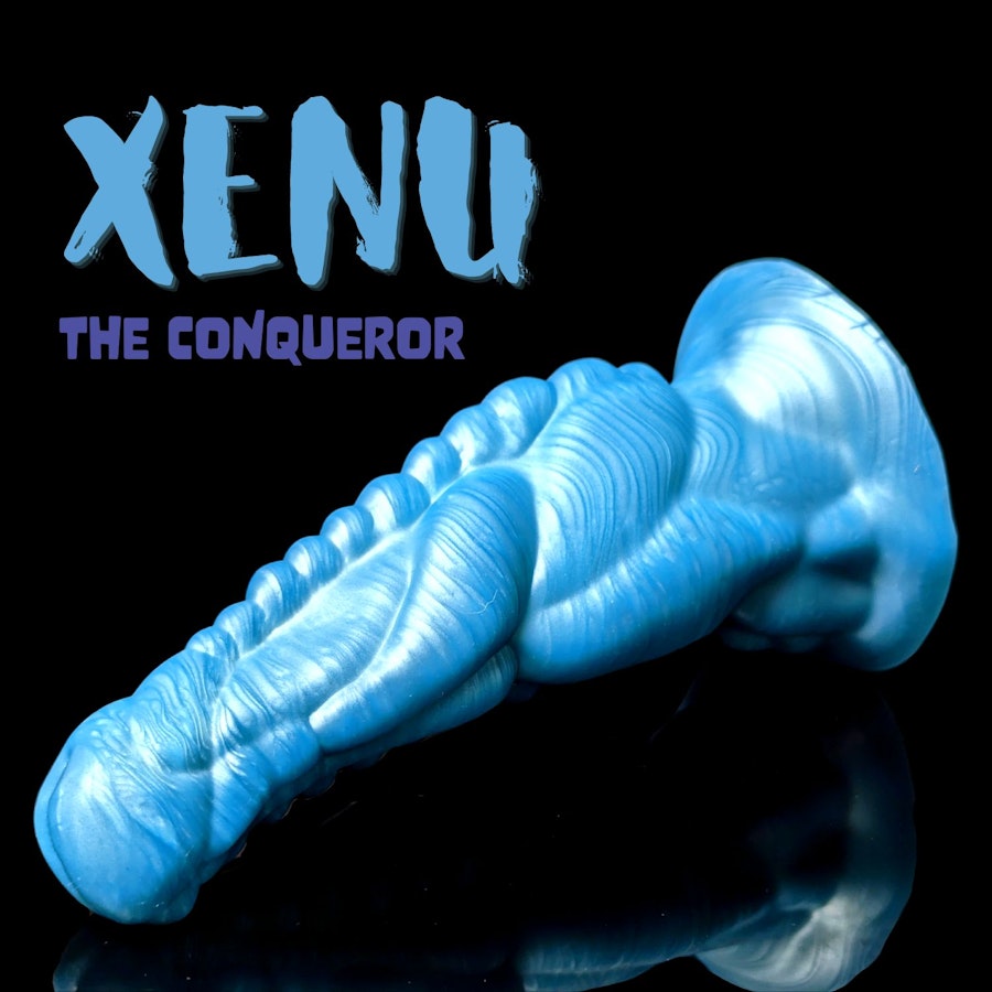 Xenu - Solid Color - Custom Fantasy Dildo - Silicone Alien Monster Style Sex Toy