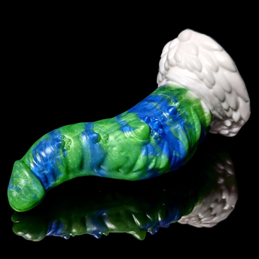 Cthulhu - Split Color - Custom Fantasy Dildo - Silicone Monster Style Sex Toy Image # 20358