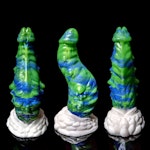 Cthulhu - Split Color - Custom Fantasy Dildo - Silicone Monster Style Sex Toy Thumbnail # 20362