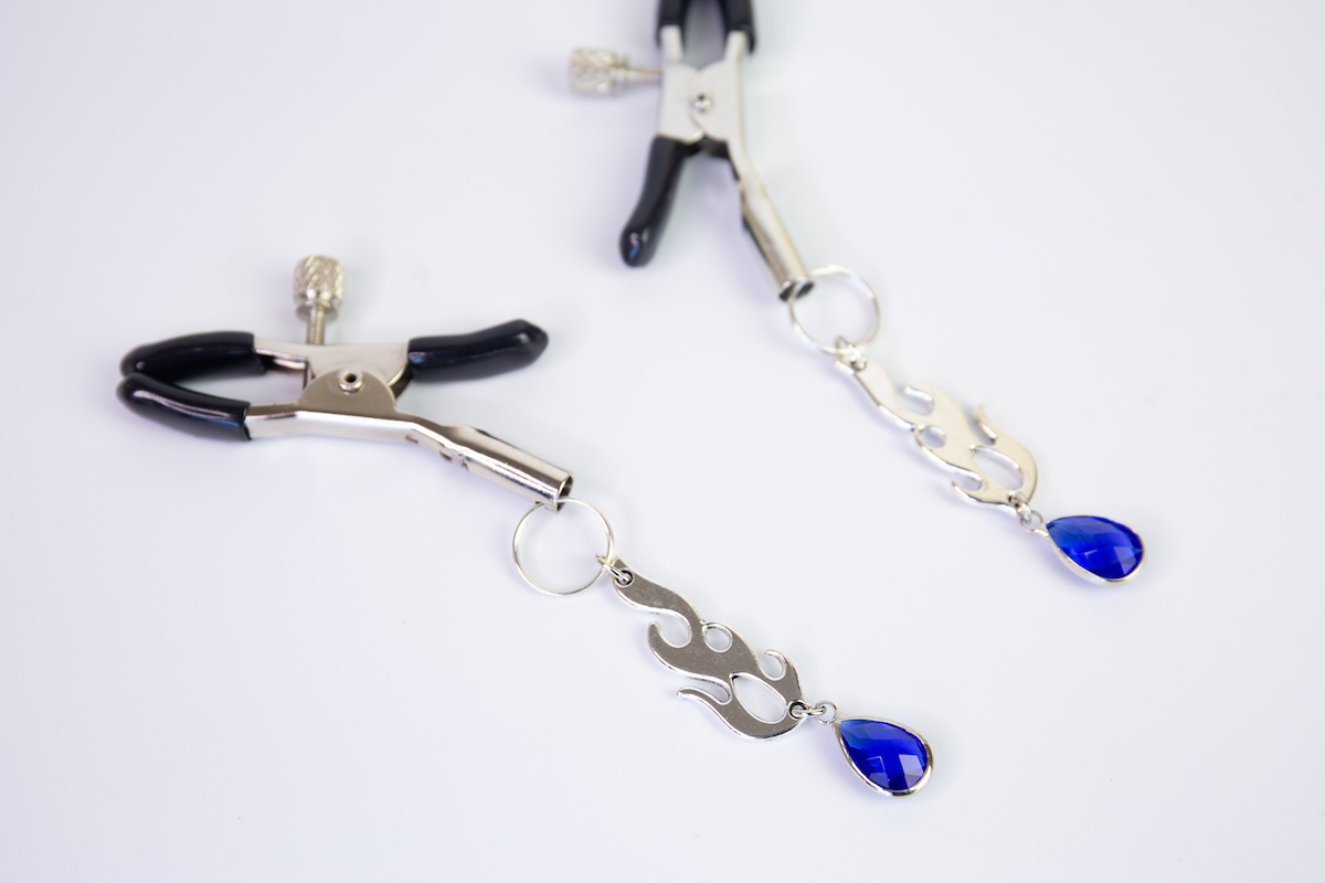 Blue Flame Nipple Clamps photo