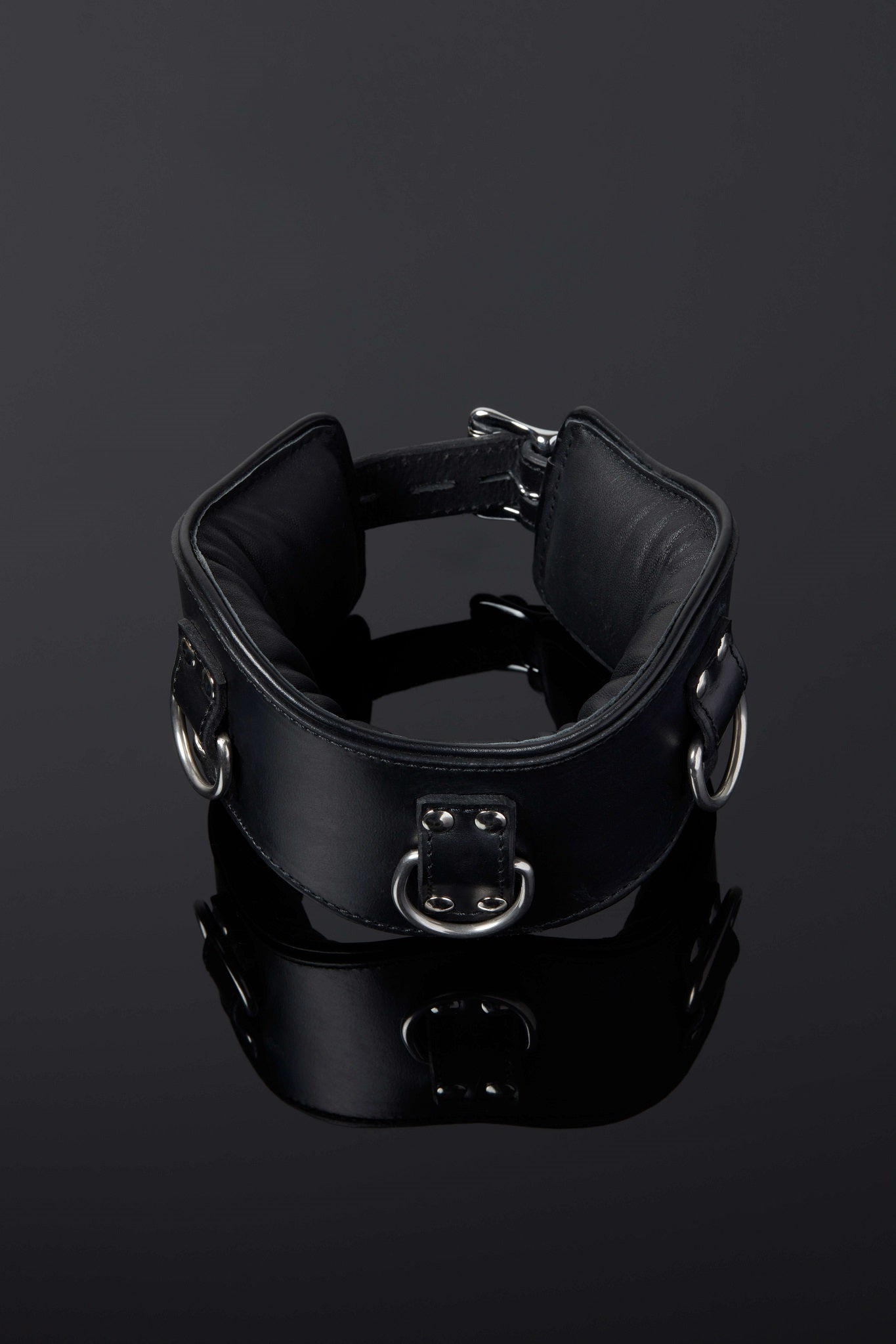 Servage Classic Leather Posture Collar - High photo