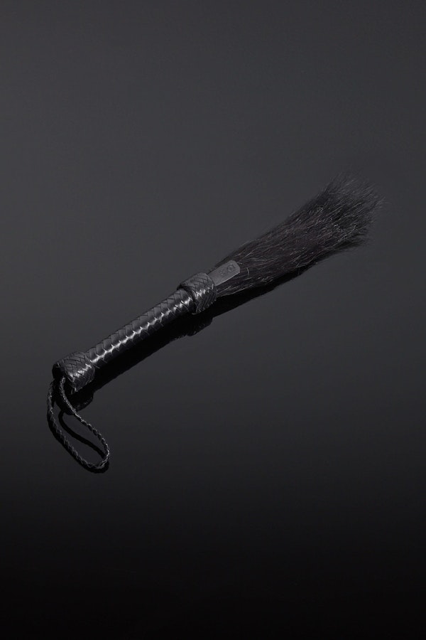 The Equi Horse Hair and Leather BDSM Flogger