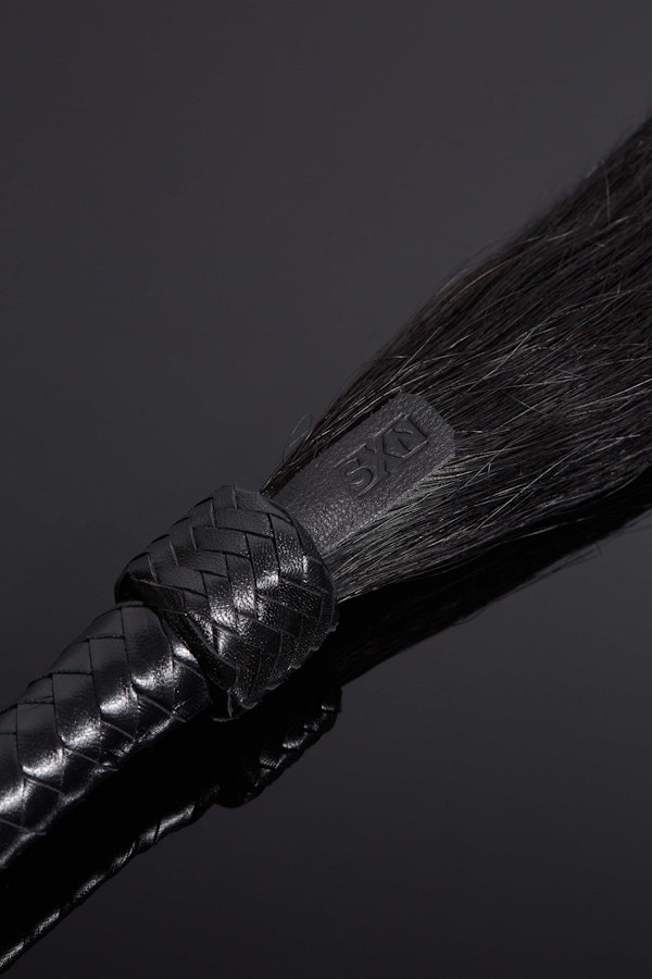 The Equi Horse Hair and Leather BDSM Flogger Image # 25556