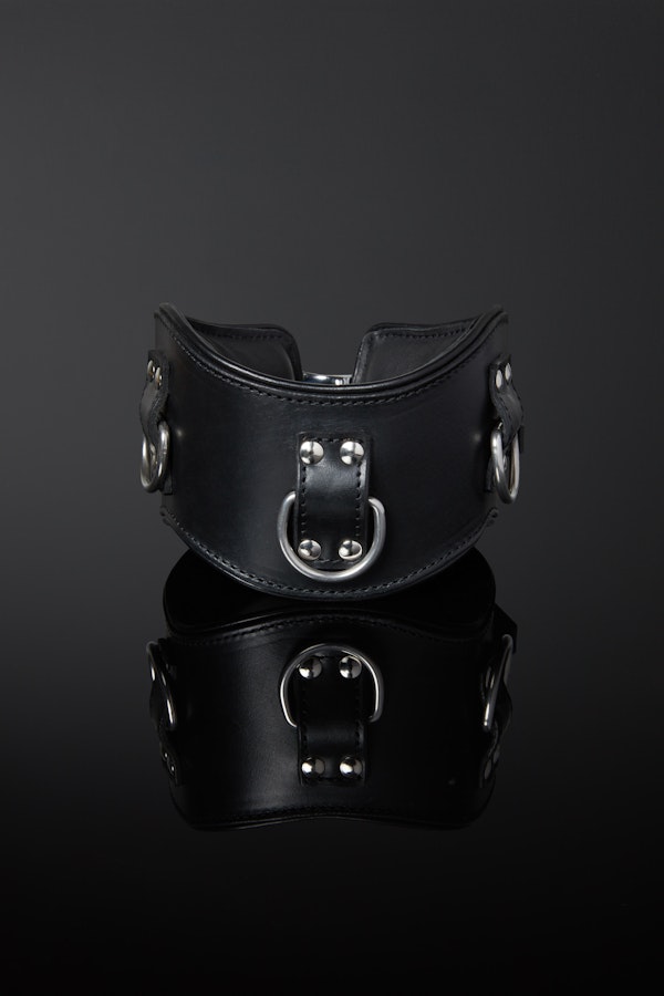 Servage Classic Leather Posture Collar - High