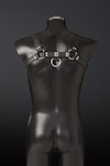 Audax Leather Chest Harness - Black Thumbnail # 25343