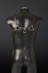 Classic Leather Chest Harness - Black Thumbnail # 25347