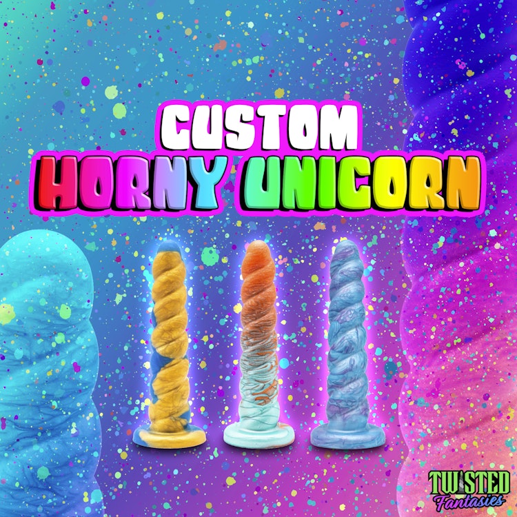 Custom Horny Unicorn Dildo photo
