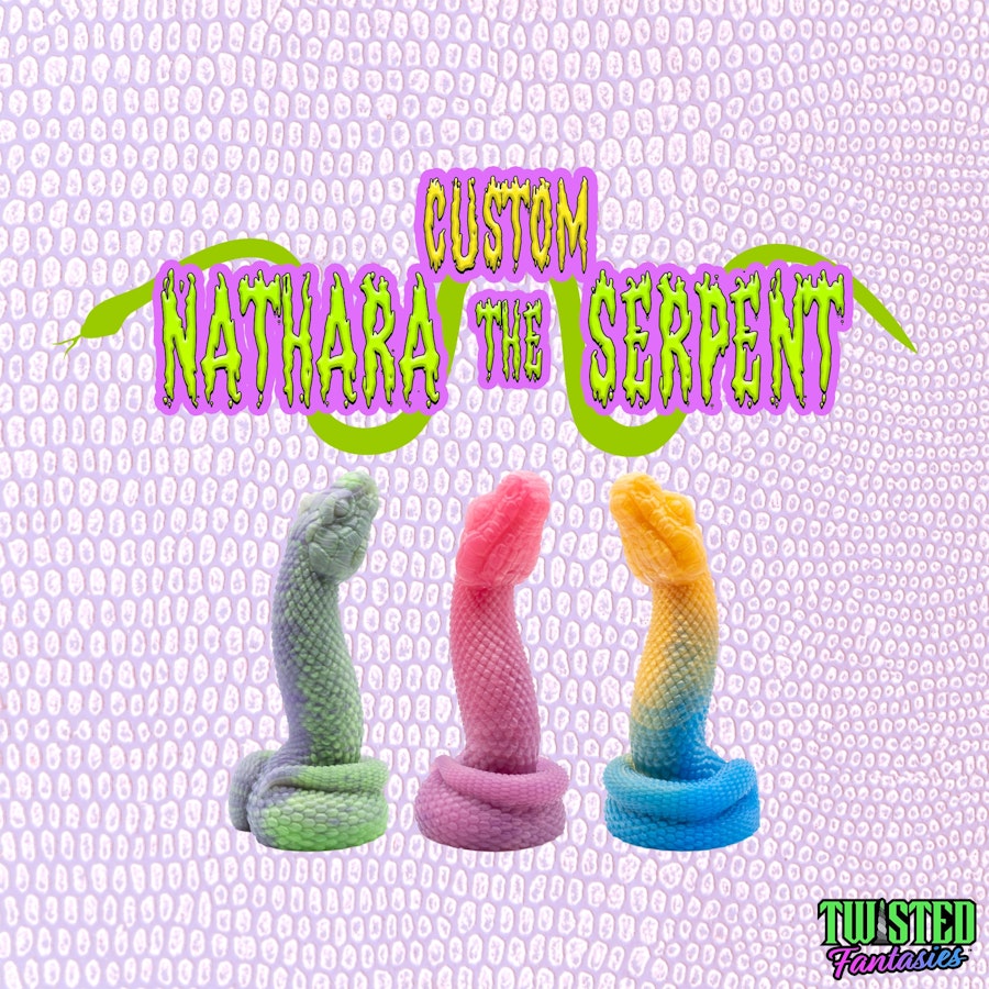 Custom Nathara Serpent Fantasy Dildo