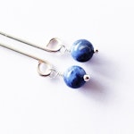 Non Piercing Nipple Rings and Labia Clip Set. Non Piercing. With Blue Stone Beads. Not Pierced Intimate Body Jewelry for Women, BDSM, MATURE Thumbnail # 28543