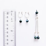 Non Piercing Nipple Rings with Jasper Dangles. MATURE. Intimate Body Jewelry for Women, Not Pierced. Thumbnail # 29024
