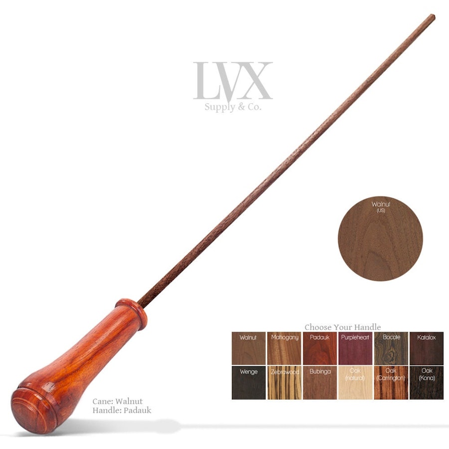 Walnut BDSM Cane Spanking & Impact BDsM Paddle DDlG Bondage Fetish Femdom Slave Submissive   | BDSM Toys by LVX Supply Image # 35021