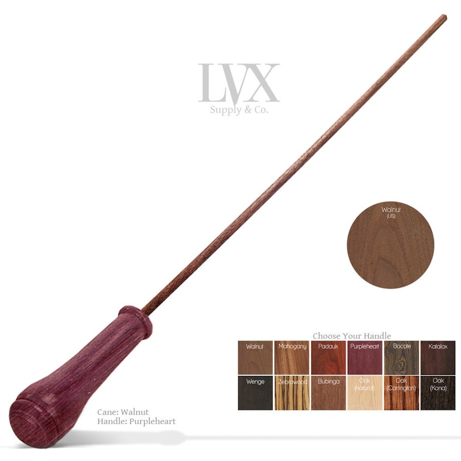 Walnut BDSM Cane Spanking & Impact BDsM Paddle DDlG Bondage Fetish Femdom Slave Submissive   | BDSM Toys by LVX Supply Image # 35022