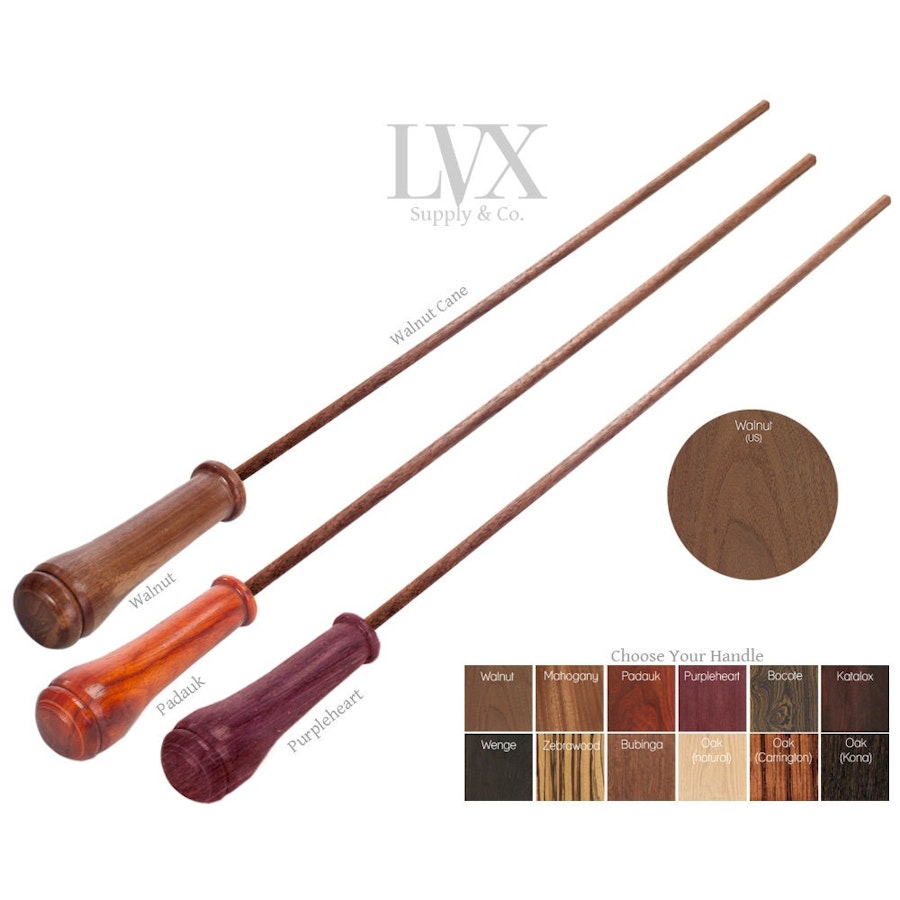 Walnut BDSM Cane Spanking & Impact BDsM Paddle DDlG Bondage Fetish Femdom Slave Submissive   | BDSM Toys by LVX Supply