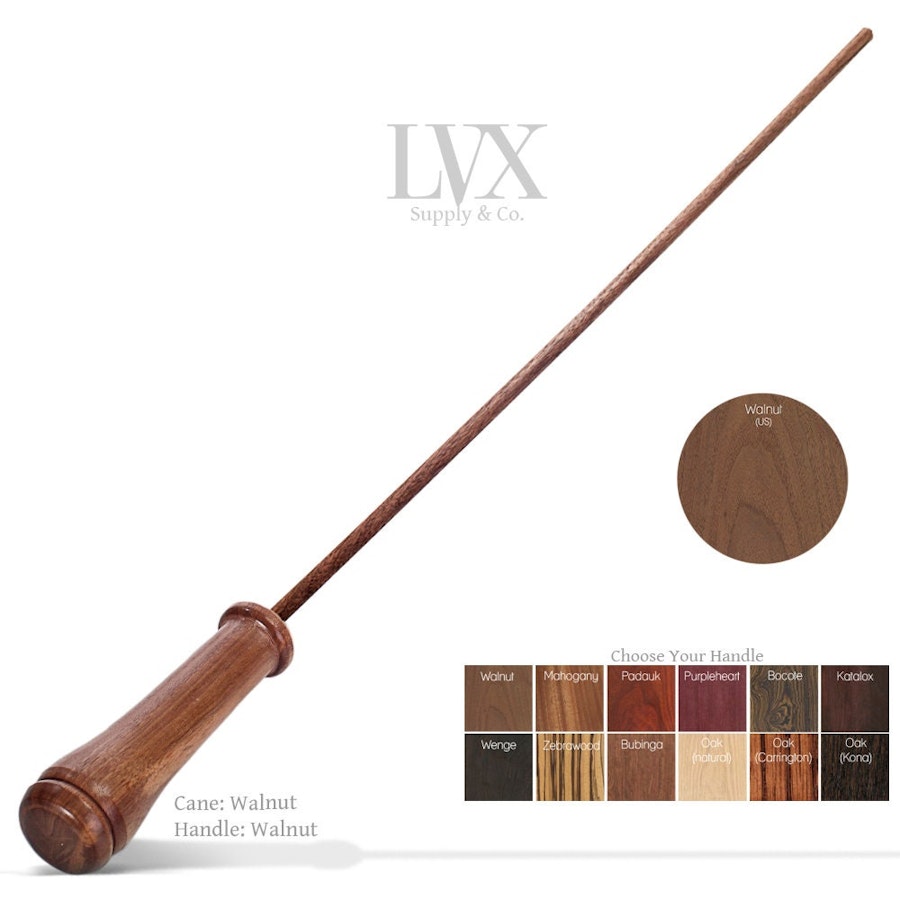 Walnut BDSM Cane Spanking & Impact BDsM Paddle DDlG Bondage Fetish Femdom Slave Submissive   | BDSM Toys by LVX Supply Image # 35023