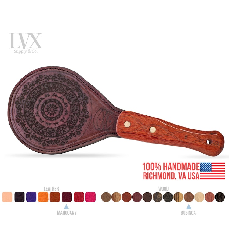 Leather Paddle for BDSM Spanking | BDSM Paddle Leather Impact Play, Submissive Fetish Gift for Dom Sub BDsM-gear | BDsM Toys by LVX Supply photo