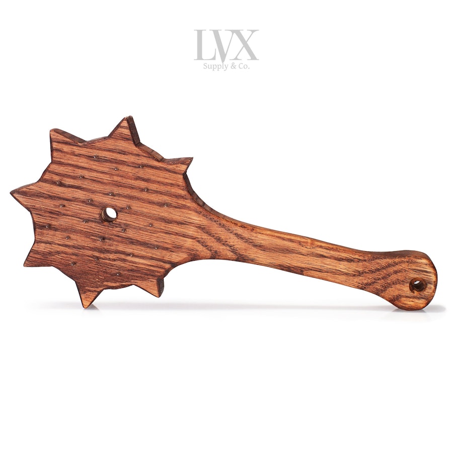 Mace Paddle / Nail Paddle for Spanking | BDSM-gear for Submissive Slave Punishment Impact Blood play | BDSM Paddle by LVX Supply Image # 35006