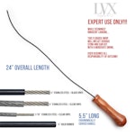 Extreme Slasher BDSM Whip | Intense Flogger | BDSM Whip Spanking Paddle | Femdom Submissive Slave Ddlg Toys | Vegan Flogger by LVX Supply Thumbnail # 34952