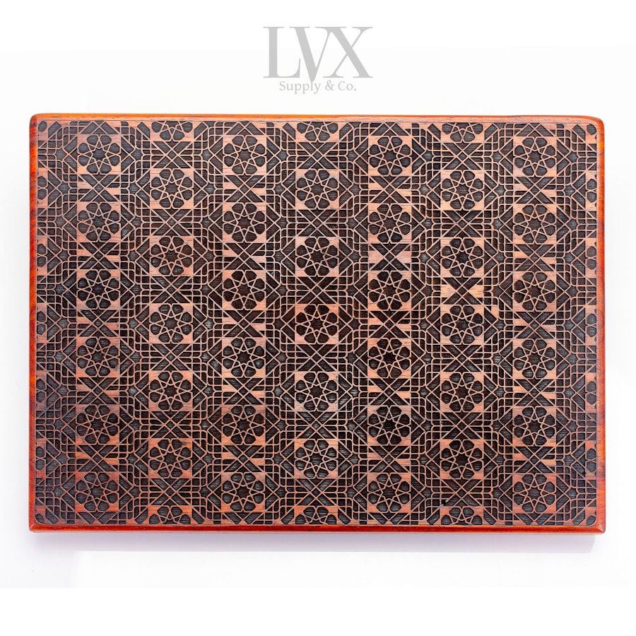 Ishidaki Board | Punishment Kneeling Board with Byzantine Pattern | BDSM Furniture for Submissives | Handmade Torture in USA by LVX Supply Image # 32323