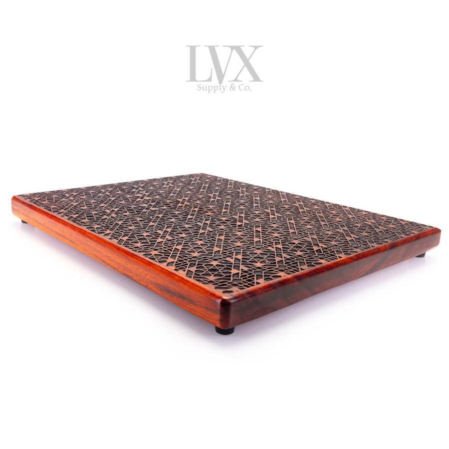 Ishidaki Board | Punishment Kneeling Board with Byzantine Pattern | BDSM Furniture for Submissives | Handmade Torture in USA by LVX Supply Image # 32326