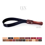Leather Strap Paddle | Tawse Spanking Paddle, Long Riding Crop, Spanking Belt, BDsM toys for submissive | BDSM Leather Paddle by LVX Supply Thumbnail # 36117
