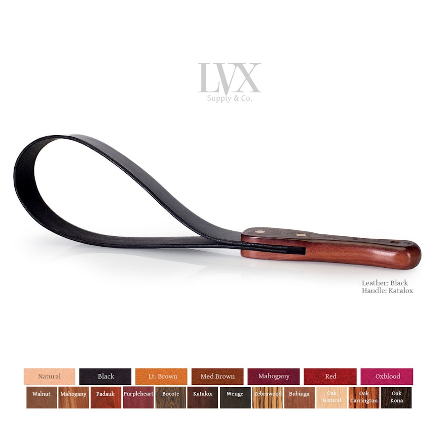 Leather Strap Paddle | Tawse Spanking Paddle, Long Riding Crop, Spanking Belt, BDsM toys for submissive | BDSM Leather Paddle by LVX Supply Image # 36116