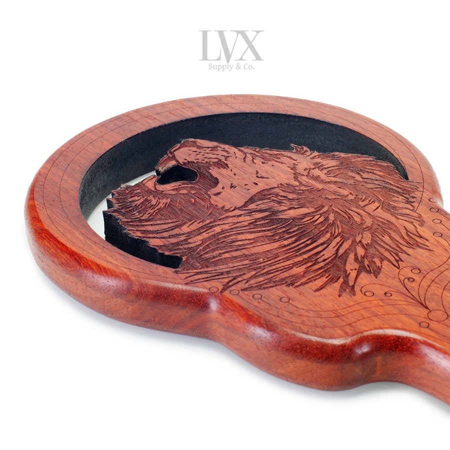 Lion BDSM Paddle | Spanking Paddle for Impact Play | BDSM-gear for Submissive, Dom,  DDlg Femdom Slave | Custom Handmade by LVX Supply Image # 35994