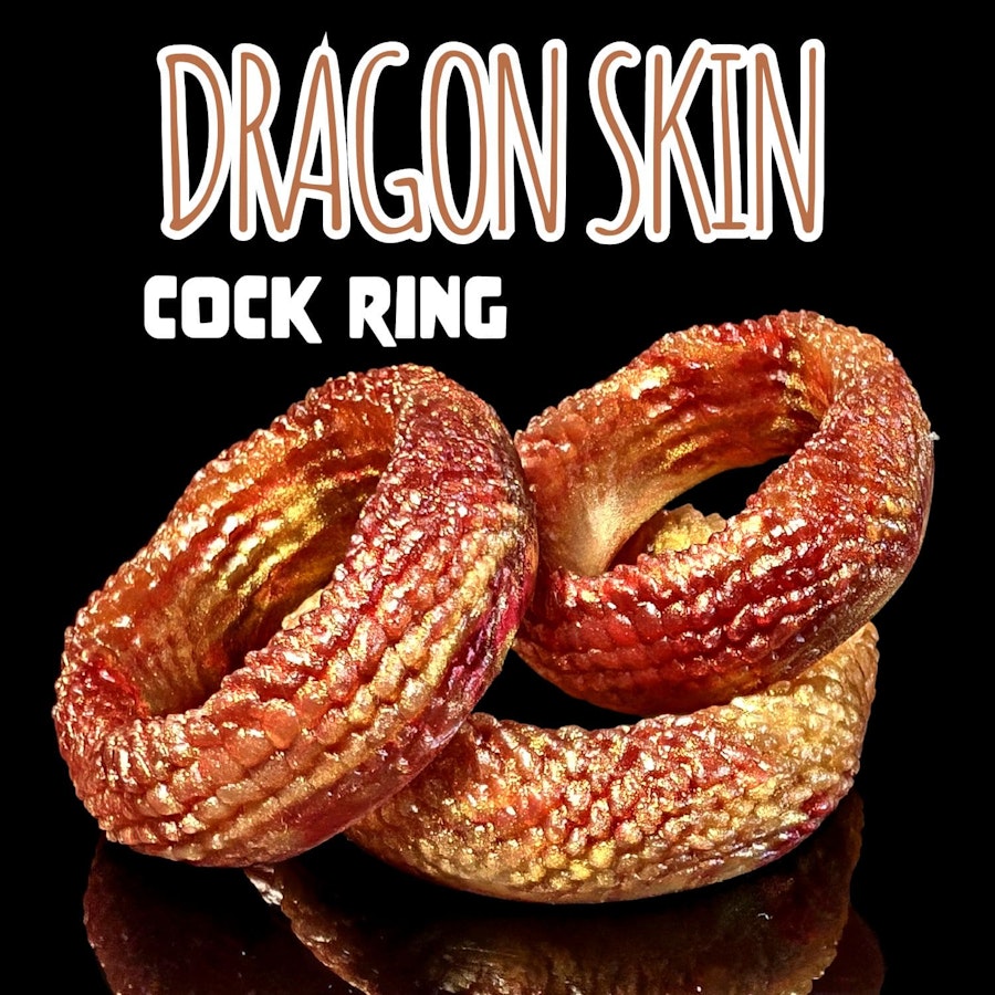 Dragon Skin - Blend Color - Custom Fantasy Cock Ring - Silicone