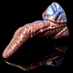Uldred's Maw - Blend Color - Custom Fantasy Tongue Dildo - Silicone Dragon Maw Sex Toy Thumbnail # 34815