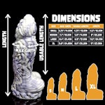 Magmis - Blend Color - Custom Fantasy Dildo - Silicone Monster Sex Toy Thumbnail # 34376