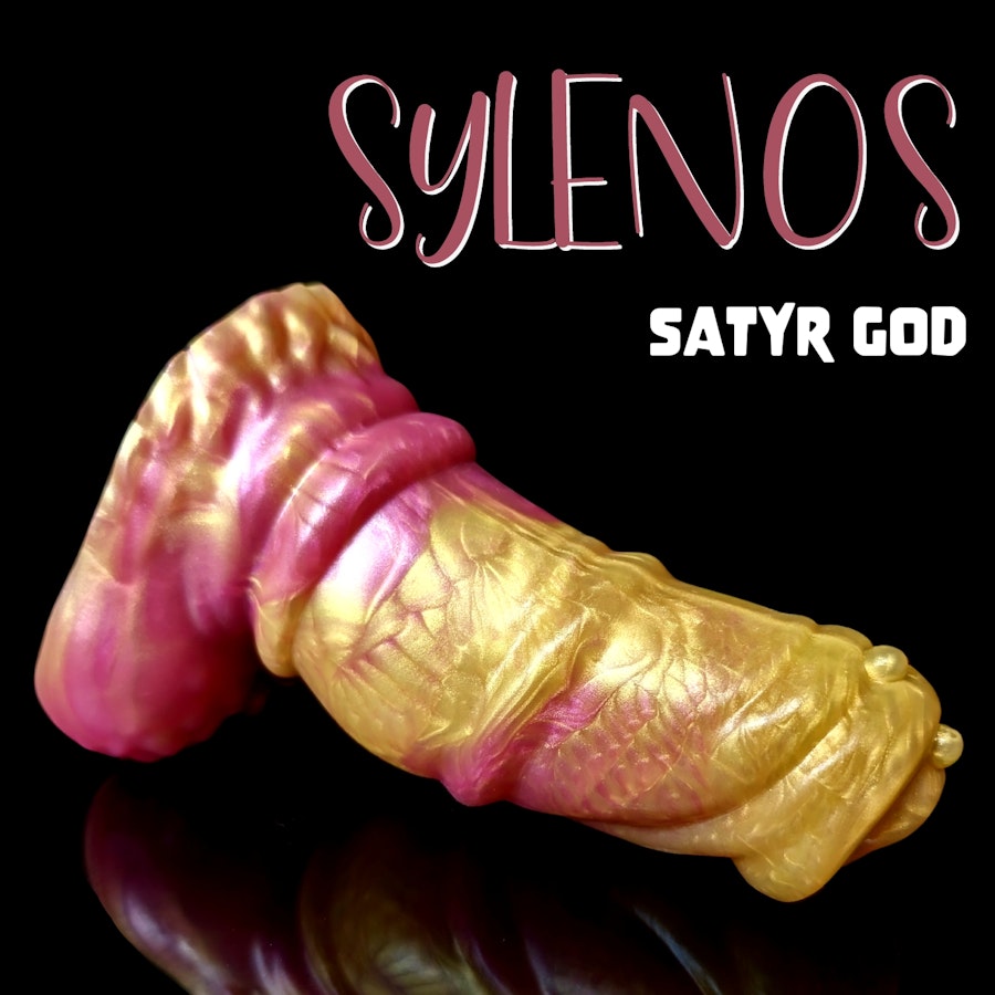 Sylenos - Blend Color - Custom Fantasy Dildo with Knot - Silicone Satyr Style Sex Toy