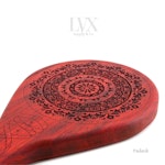 Floral Spanking Paddle | Wood BDSM Paddle for DDLG Submissive Slave Punishment | Otk BDsM toys | Impact by LVX Supply Thumbnail # 34940