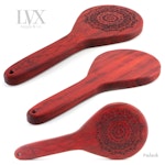 Floral Spanking Paddle | Wood BDSM Paddle for DDLG Submissive Slave Punishment | Otk BDsM toys | Impact by LVX Supply Thumbnail # 34941