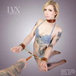 BDSM Leash & Lead | Leather Bondage Restraints | Pet Play DDlg Femdom Submissive Slave | LVX Supply Thumbnail # 34017