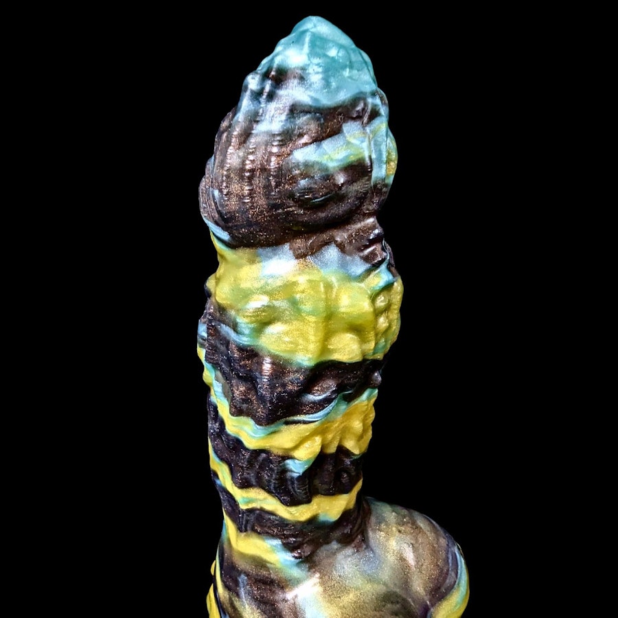Magmis - Marble Color - Custom Fantasy Dildo - Silicone Monster Sex Toy Image # 34408