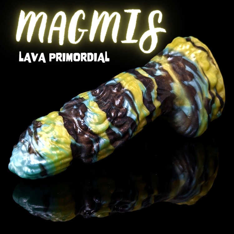 Magmis - Marble Color - Custom Fantasy Dildo - Silicone Monster Sex Toy photo