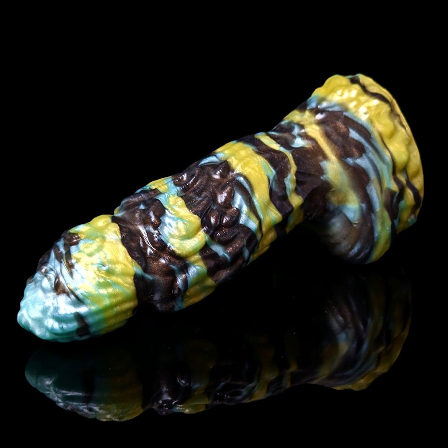 Magmis - Marble Color - Custom Fantasy Dildo - Silicone Monster Sex Toy Image # 34405
