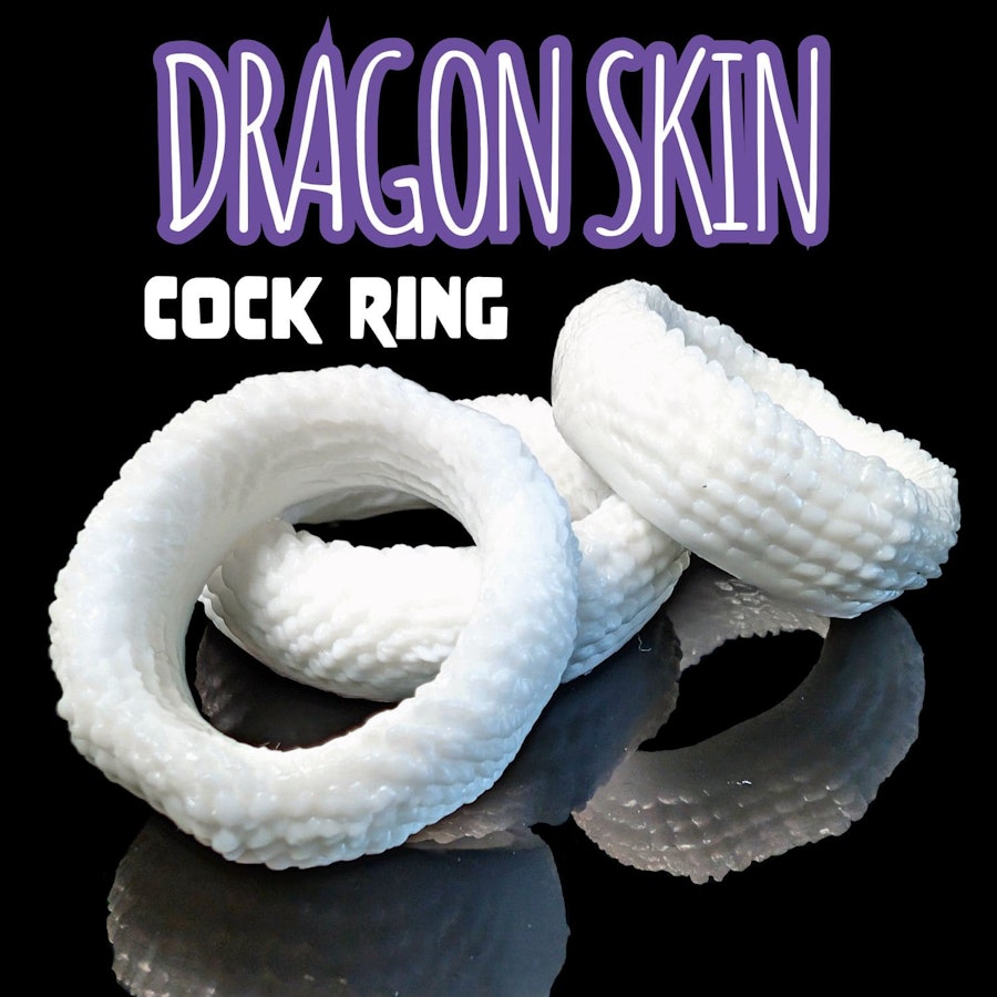 Dragon Skin - Solid Color - Custom Fantasy Cock Ring - Silicone