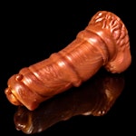 Sylenos - Solid Color - Custom Fantasy Dildo with Knot - Silicone Satyr Style Sex Toy Thumbnail # 34450