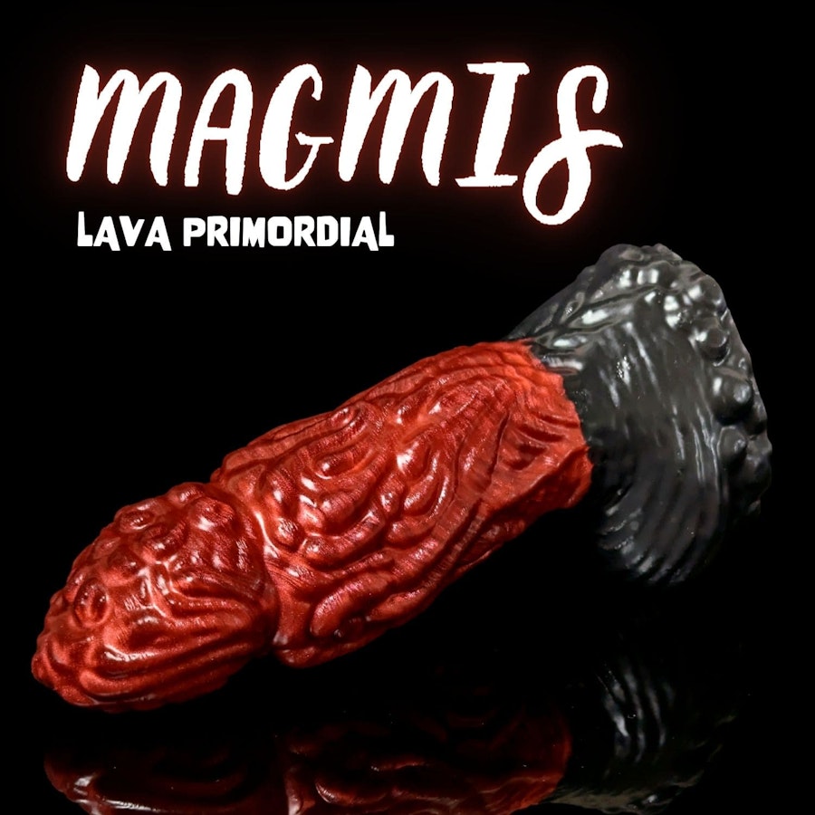 Magmis - Split Color - Custom Fantasy Dildo - Silicone Monster Sex Toy