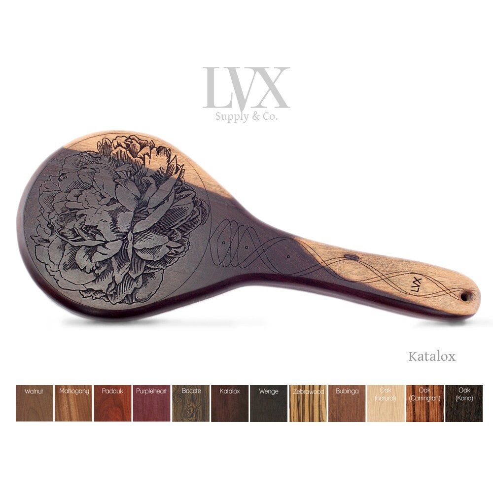 Peony BDSM Spanking Paddle DDlg Bondage bdsm-gear Slave Submissive Fetish bdsm toys femdom  | BDSM Paddle by LVX Supply photo