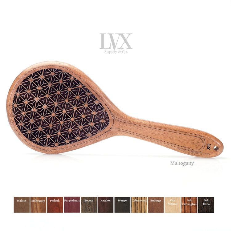 Sesame Spanking Paddle | BDSM Paddle for DDlg Submissive Slave Punishment otk Impact BDsM-gear | Handmade Wood Paddle by LVX Supply photo