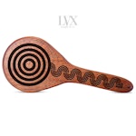 Serpent Ring BDSM Paddle | Wood Spanking Paddle for DDLG Submissive Slave Punishment | Otk BDsM Impact Toys | Handmade by LVX Supply Thumbnail # 35013