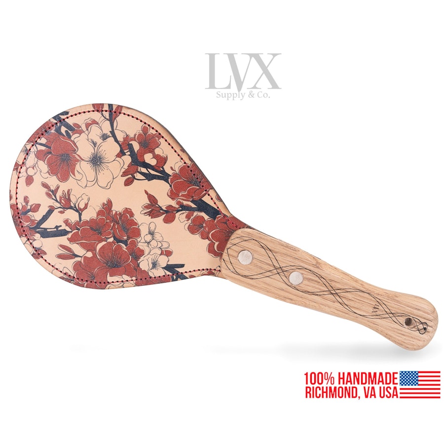 Leather BDSM Spanking Paddle | BDSM Paddle for Leather Bondage Femdom Submissive DDlg Slave Fetish BDsM-gear | BDsM Toys by LVX Supply Image # 35681