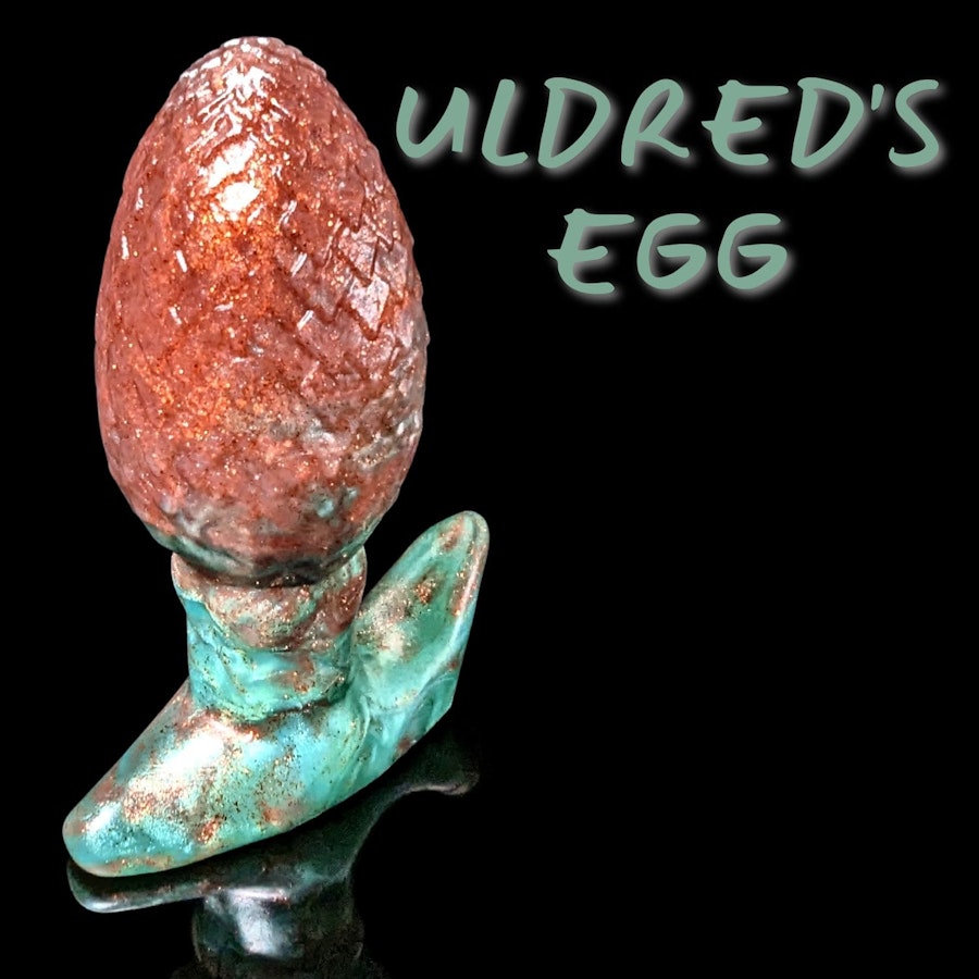 Uldred's Egg - Blend Color - Custom Fantasy Butt Plug - Silicone Plug Sex Toy