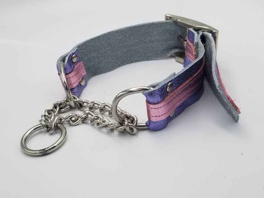 Striped Martingale Collar Image # 62310