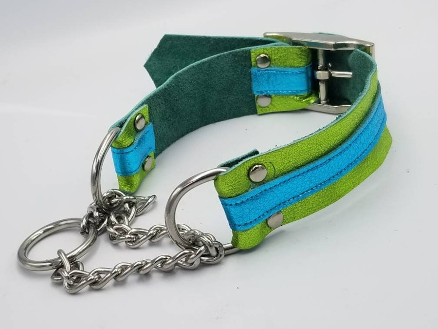 Striped Martingale Collar Image # 62313