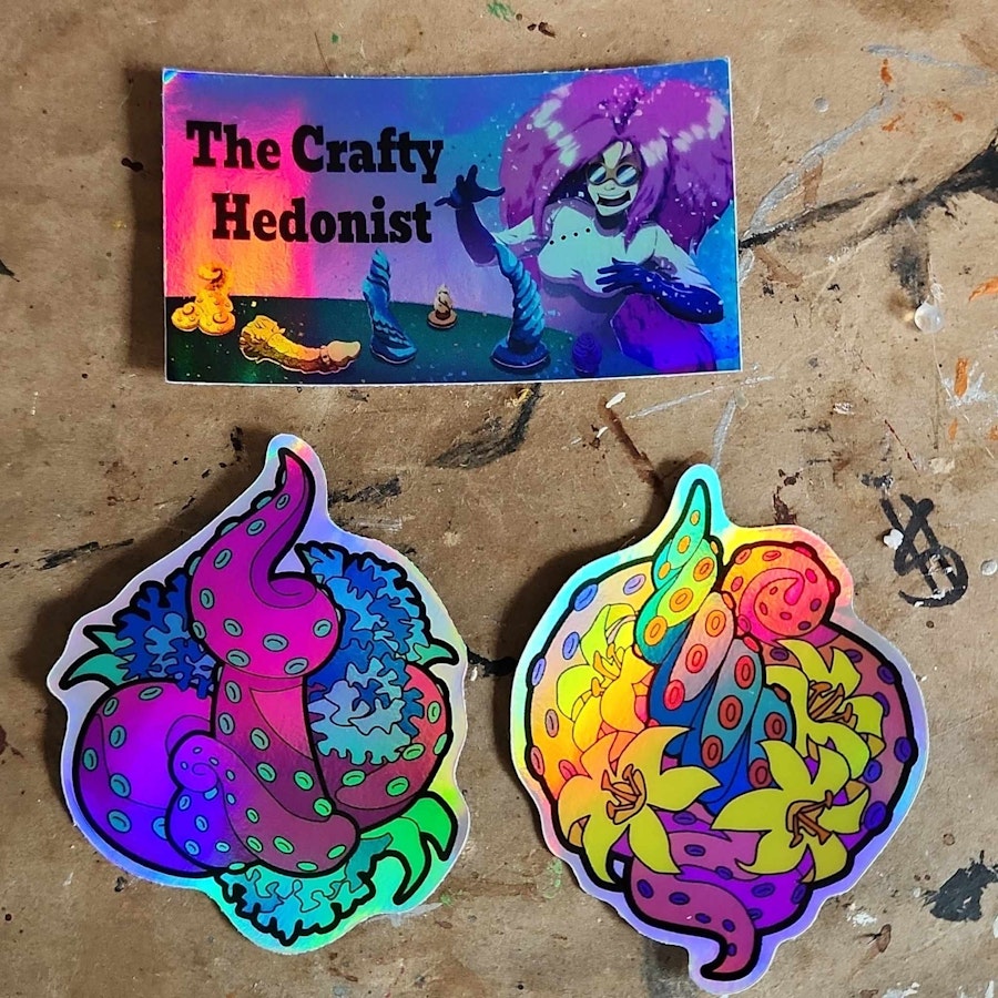 The Crafty Hedonist Stickers Image # 62226
