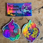 The Crafty Hedonist Stickers Thumbnail # 62226