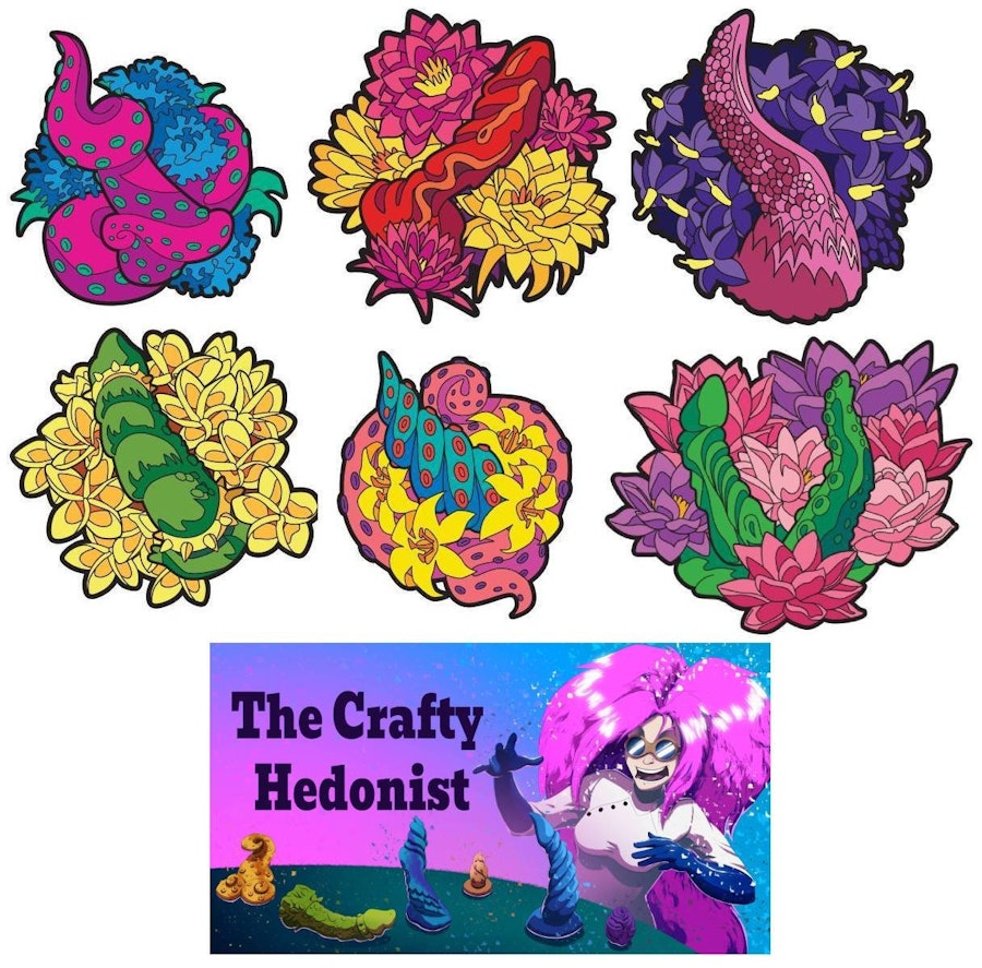The Crafty Hedonist Stickers