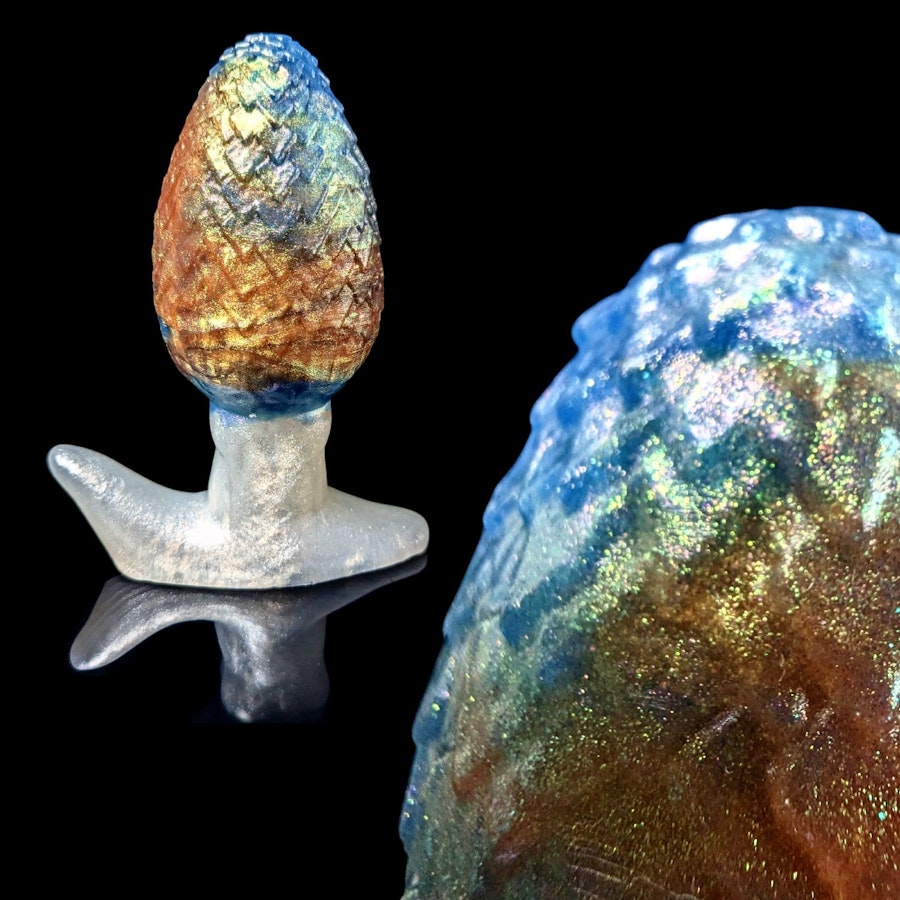 Uldred's Egg - Signature Color - Custom Fantasy Butt Plug - Silicone Plug Sex Toy Image # 37324